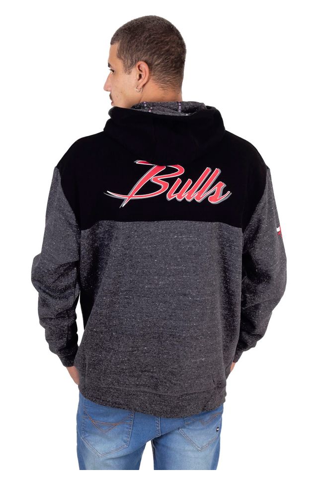 Moletom-NBA-Plus-Size-Fechado-Com-Capuz-Chicago-Bulls-Preto