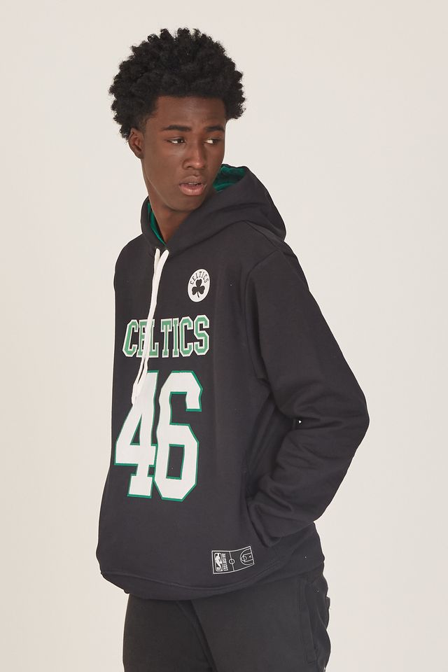 Moletom-NBA-Fechado-Com-Capuz-Boston-Celtics-Preto