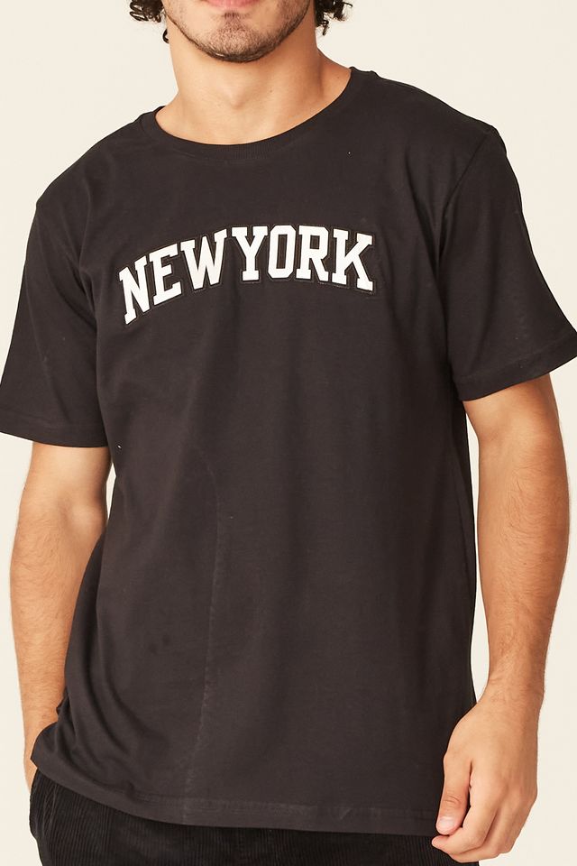Camiseta-NBA-Holographic-New-York-Knicks-Preta