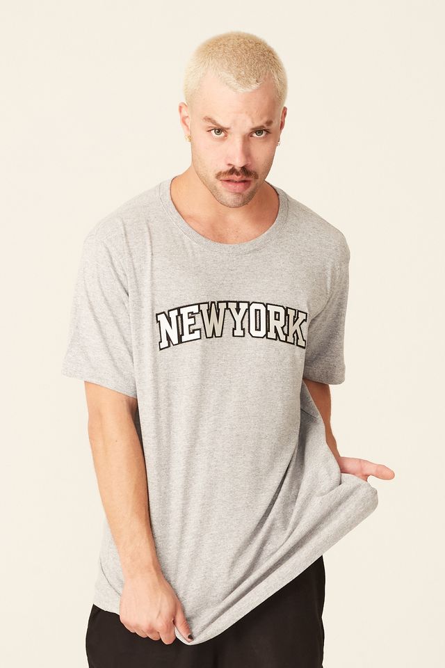 Camiseta-NBA-Holographic-New-York-Knicks-Cinza-Mescla