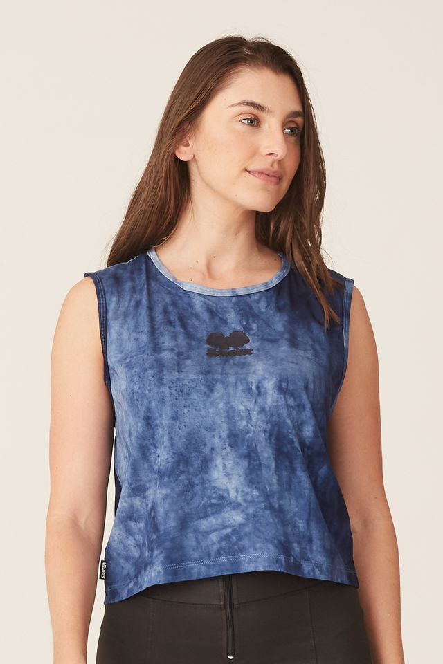 Cropped-Starter-Feminino-Tie-Dye-Azul-Marinho Cropped-Starter-Feminino-Tie-Dye-Azul-Marinho