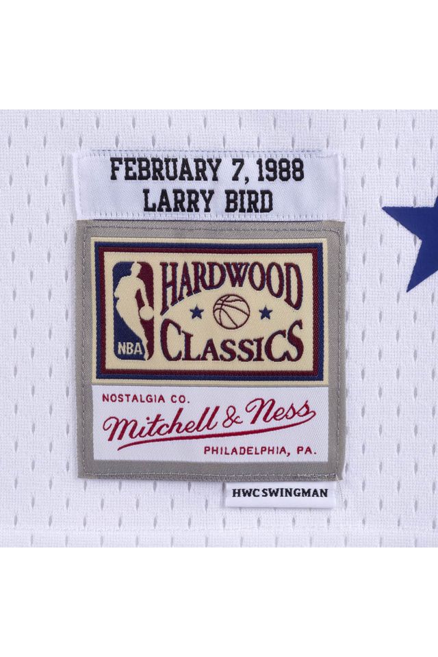 Regata-Mitchell---Ness-All-Star-East-Swingman-Jersey-1988-Larry-Bird-Branca