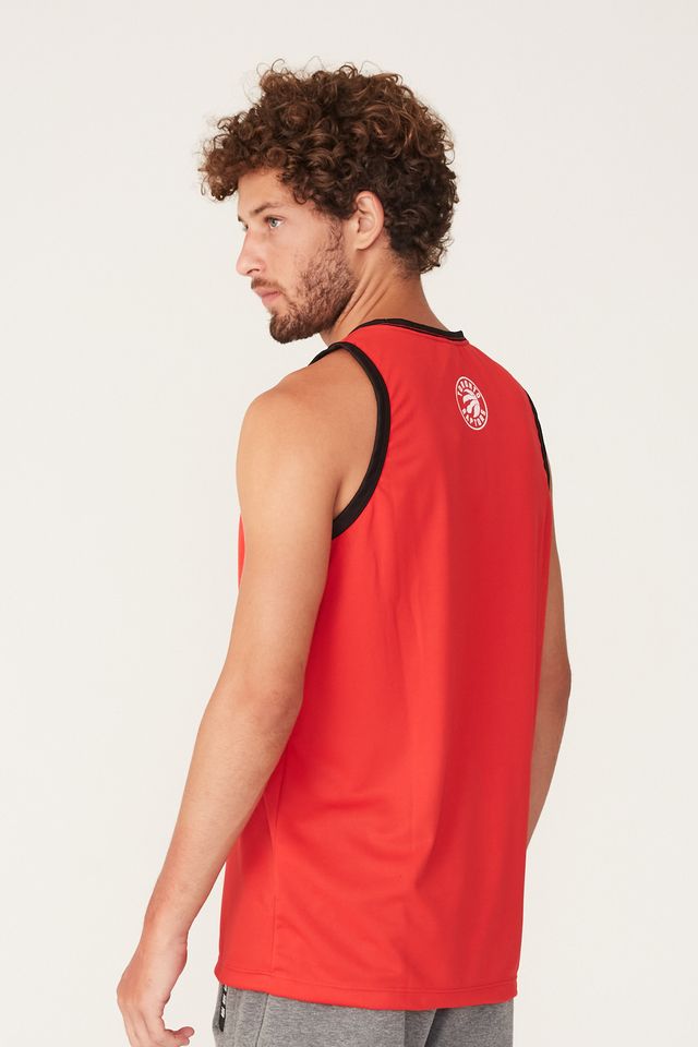 Regata-NBA-Casual-Toronto-Raptors-Basketball-Vermelha