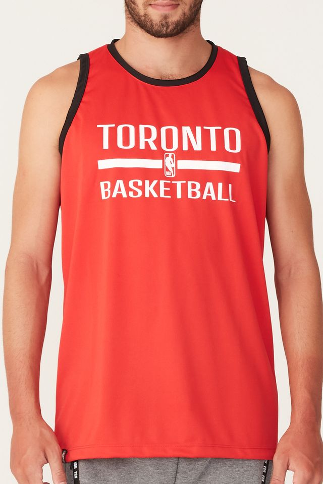 Regata-NBA-Casual-Toronto-Raptors-Basketball-Vermelha