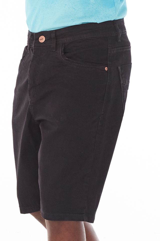 Bermuda-Fatal-Sarja-Color-Slim-Preta