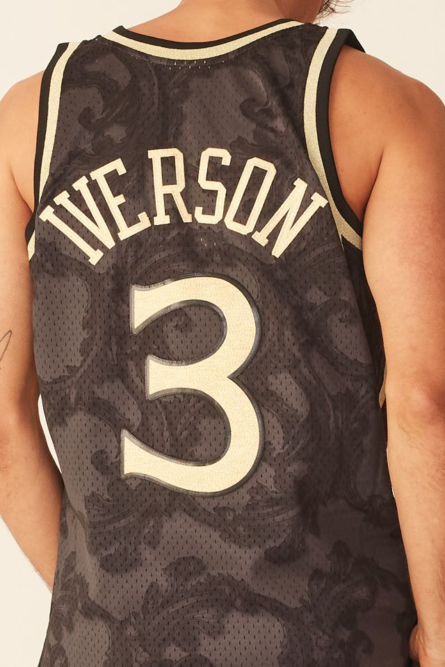 Regata-Mitchell---Ness-Swingman-Jersey-Philadelphia-76ers-1996-1997-Allen-Iverson-Preta