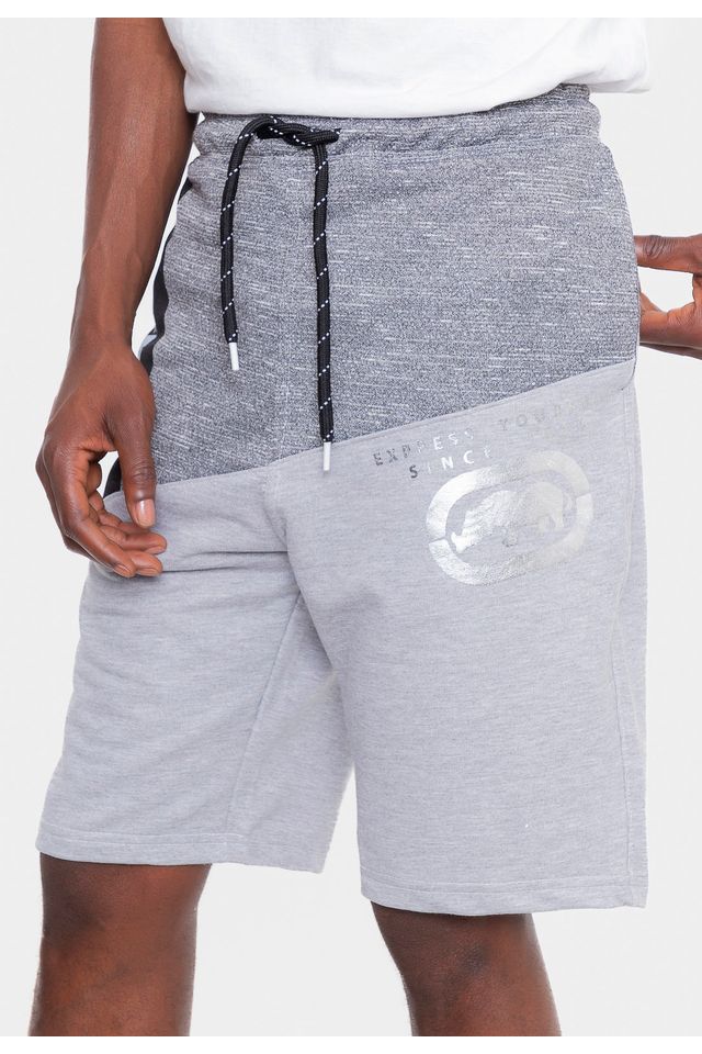 Bermuda-Ecko-Moletom-Foil-Cinza-Mescla