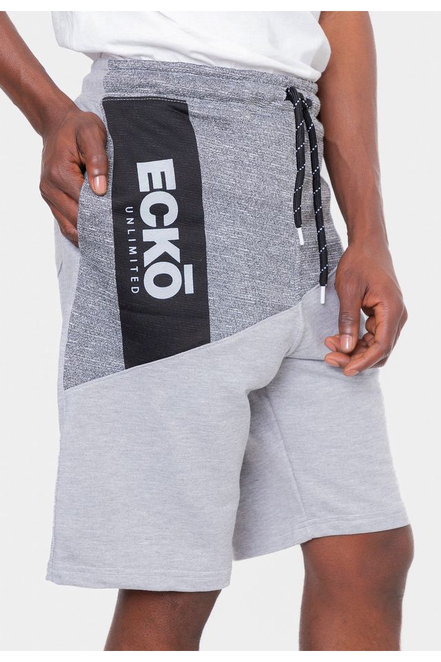 Bermuda-Ecko-Moletom-Foil-Cinza-Mescla