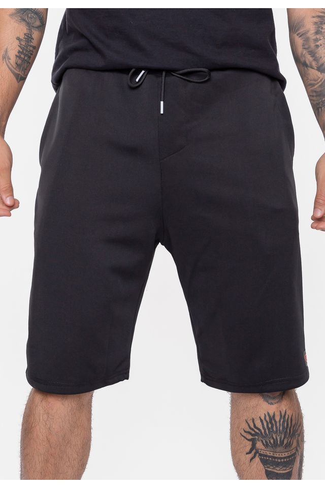 Bermuda-Ecko-Sintetica-Preta Bermuda-Ecko-Sintetica-Preta