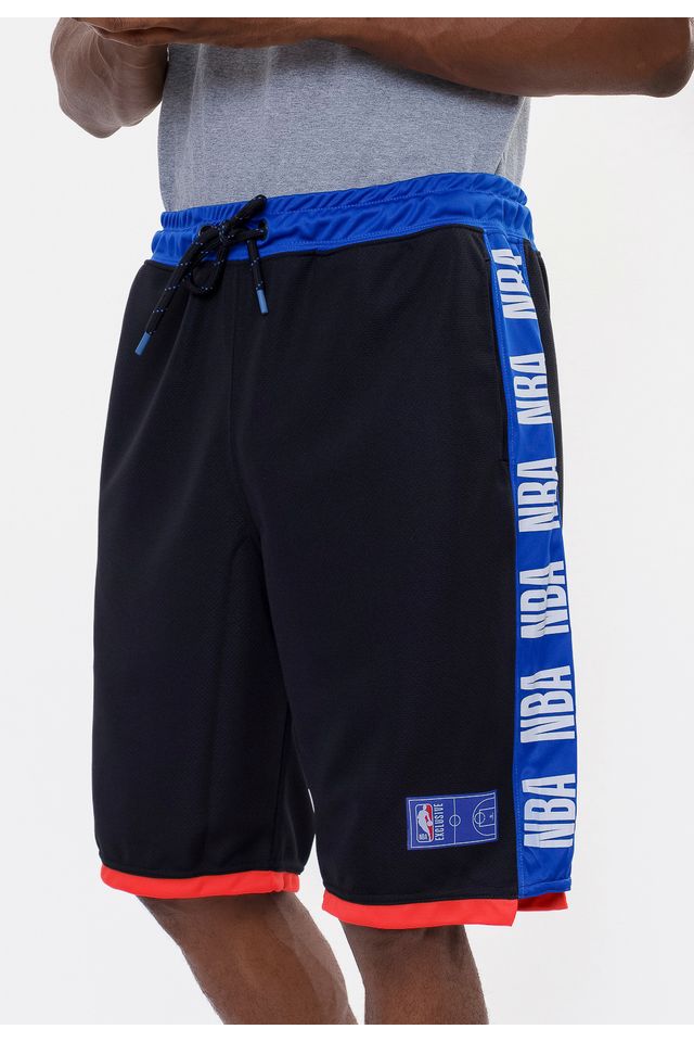 Bermuda-NBA-Sintetica-Wordmark-Preta