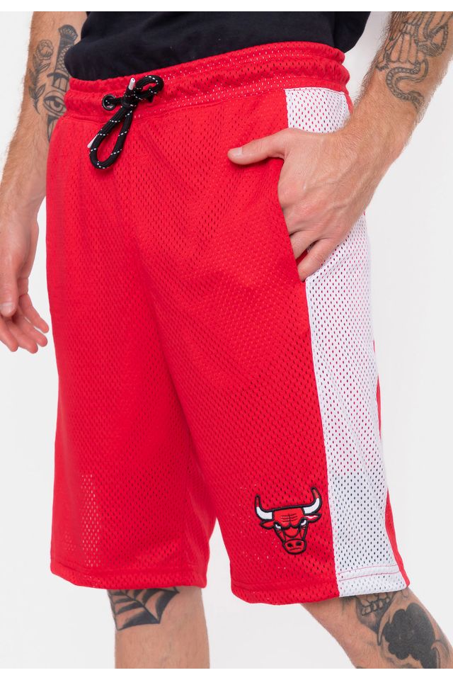Bermuda-NBA-Sintetica-Vinil-Logo-Chicago-Bulls-Vermelha