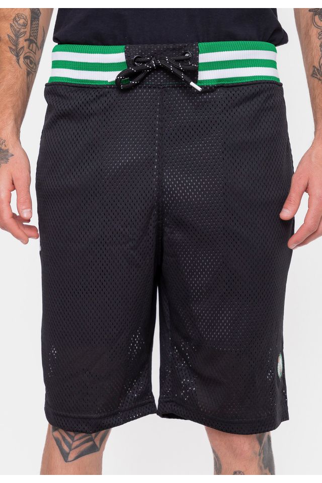 Bermuda-NBA-Sintetica-Team-Logo-Boston-Celtics-Preta