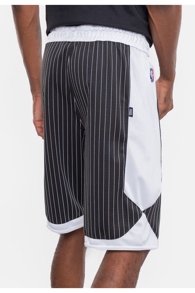 Bermuda-NBA-Stripe-Chicago-Bulls-Preta