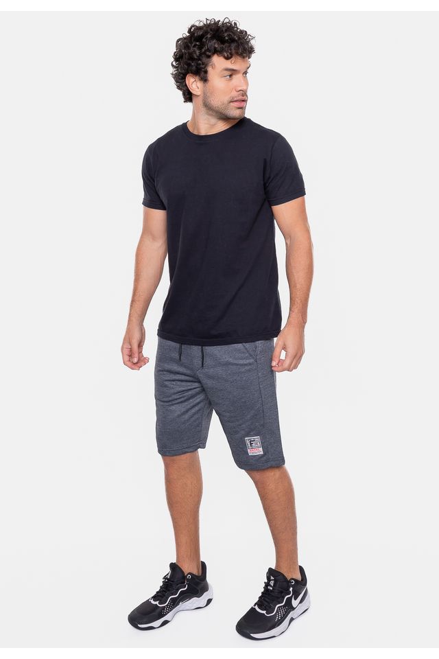 Bermuda-Fatal-Moletom-Fashion-Basic-Mescla-Preta