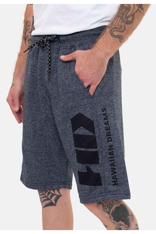 Bermuda-HD-Moletom-Preta-Mescla