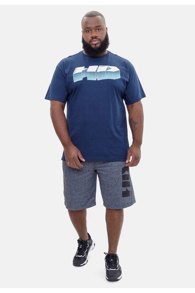 Bermuda-HD-Moletom-Plus-Size-Dream-Preta-Mescla