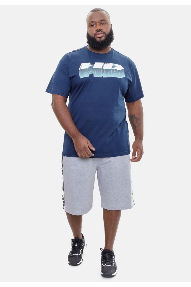 Bermuda-HD-Moletom-Plus-Size-Line-Cinza-Mescla