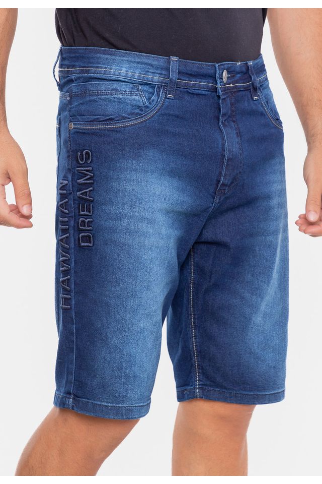 Bermuda-HD-Jeans-Slim-Azul