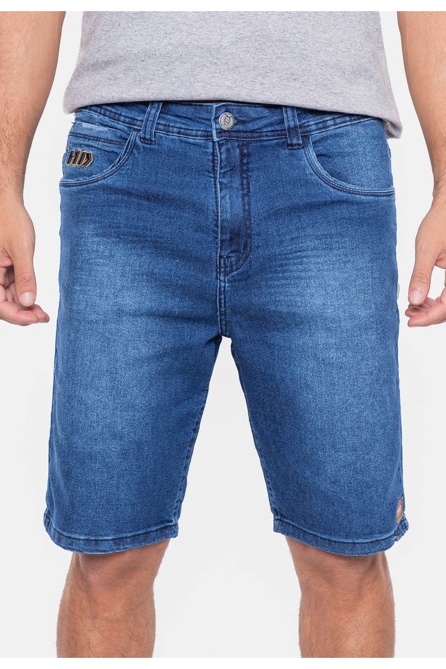 Bermuda-HD-Jeans-Slim-Azul