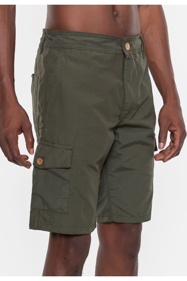 Bermuda-HD-Cargo-Verde-Militar