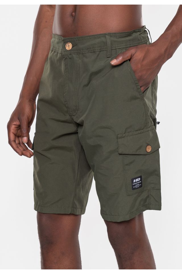 Bermuda-HD-Cargo-Verde-Militar
