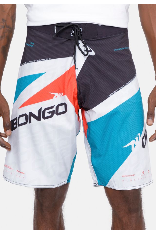Boardshort-Onbongo-Lord-Preto-Com-Azul Boardshort-Onbongo-Lord-Preto-Com-Azul