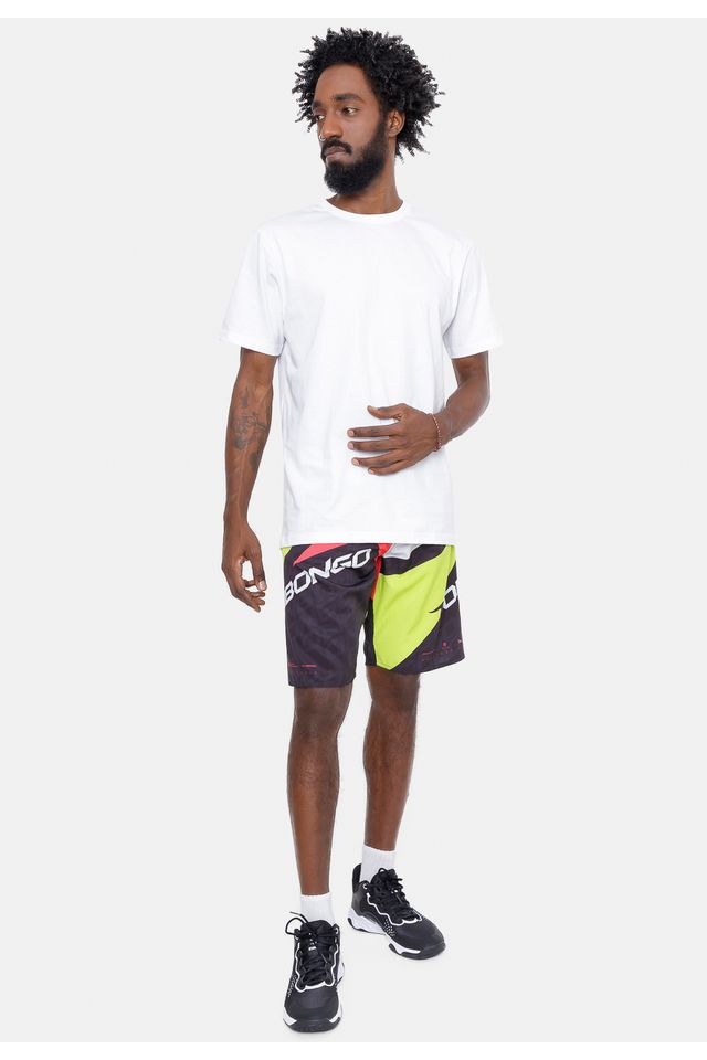 Boardshort-Onbongo-Lord-Preto-Com-Verde