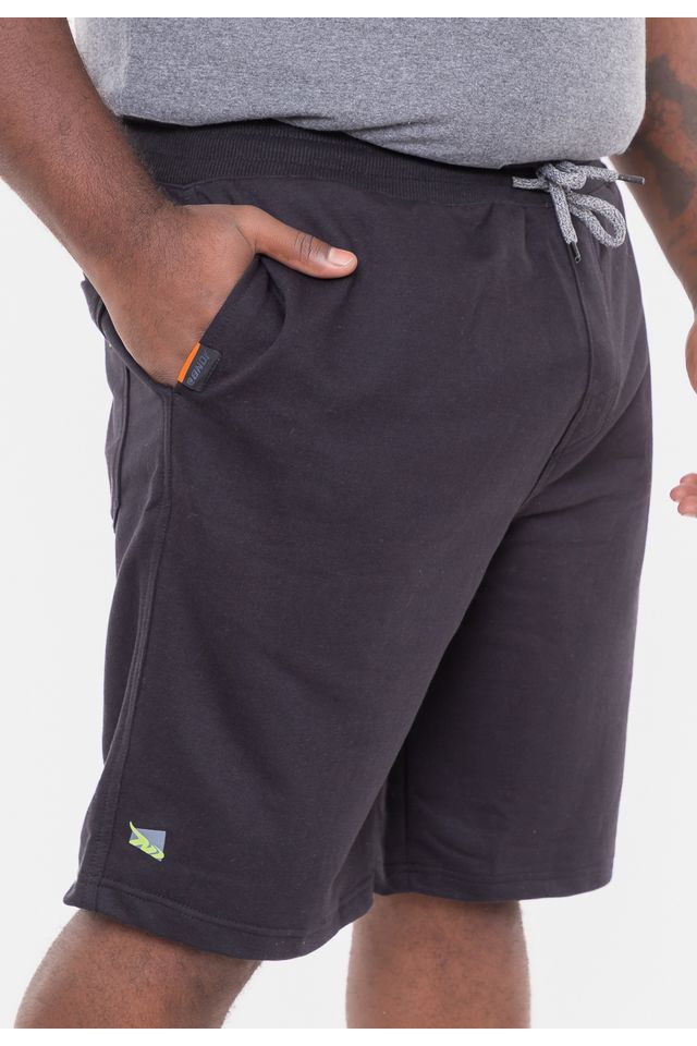 Bermuda-Onbongo-Moletom-Plus-Size-Lion-Preta