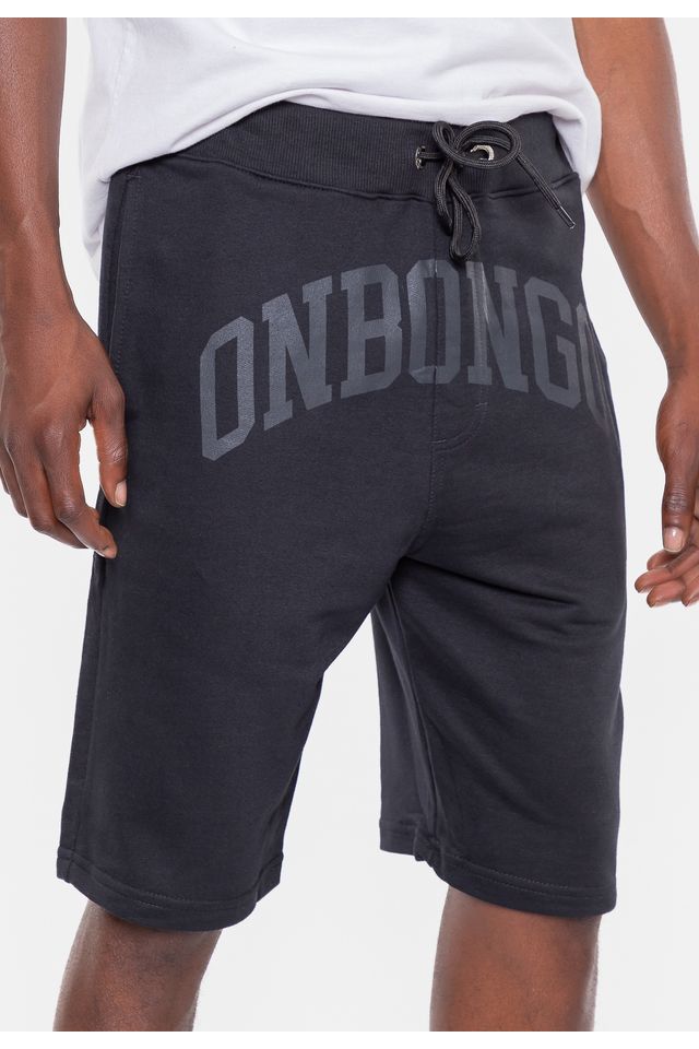 Bermuda-Onbongo-Moletom-Preta Bermuda-Onbongo-Moletom-Preta