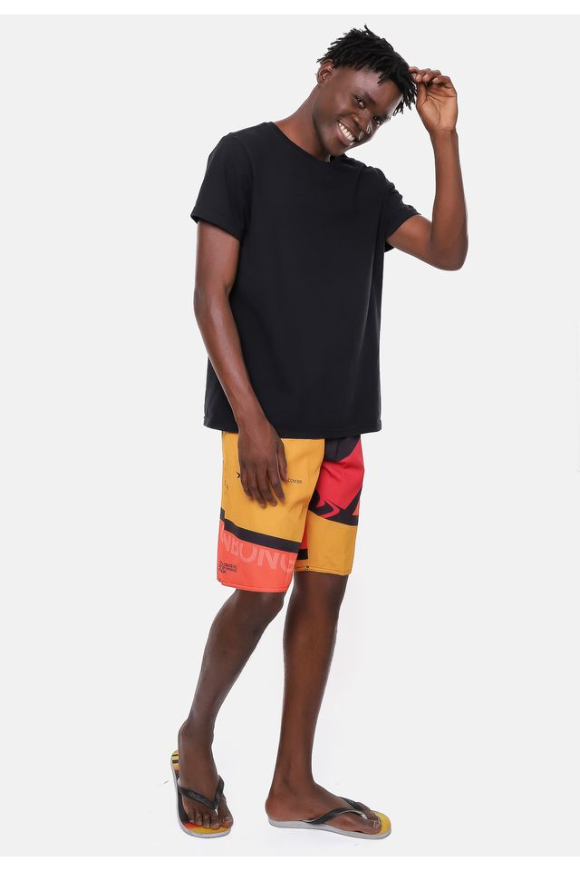 Boardshort-Onbongo-Snc88-Vermelho-Laranja
