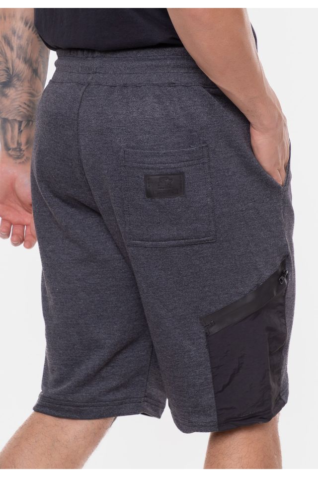 Bermuda-Starter-Moletom-Cinza-Mescla-Escuro