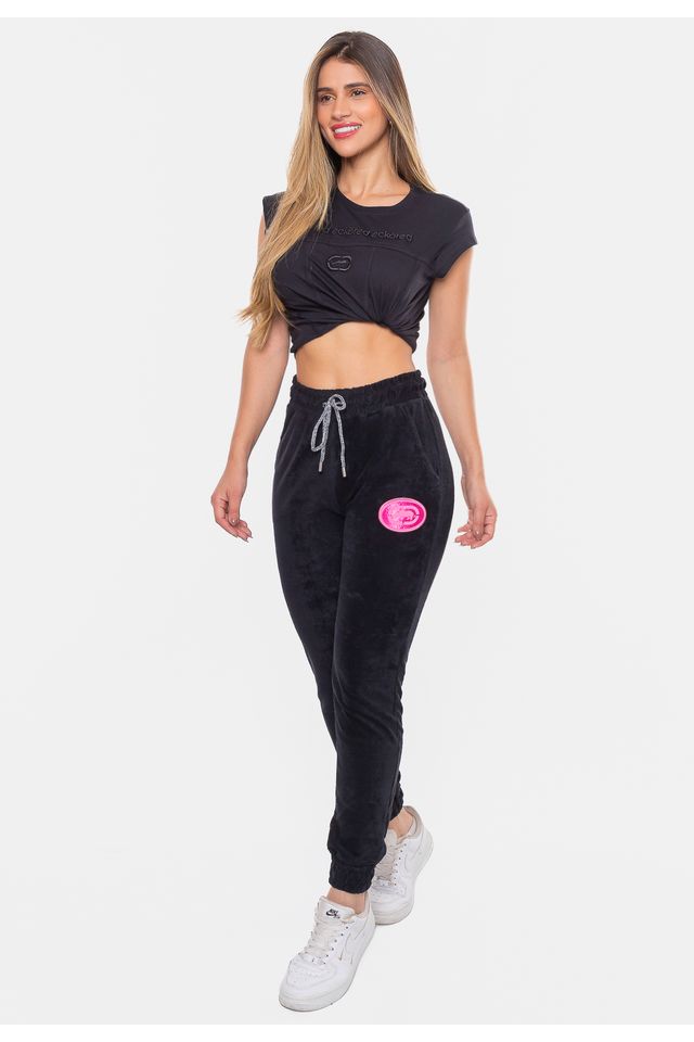 Calca-Ecko-Moletom-Zip-Preta