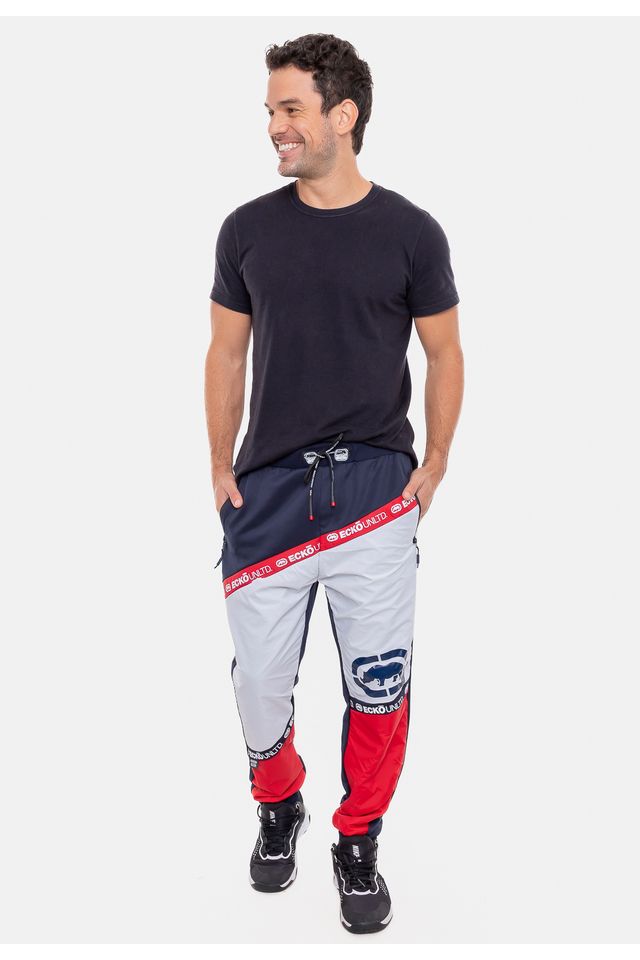 Calca-Ecko-Sintetica-Azul-Marinho