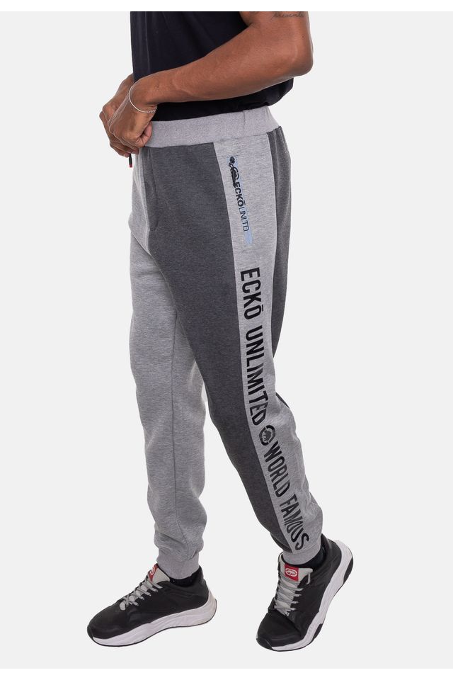 Calca-Ecko-Moletom-Cinza