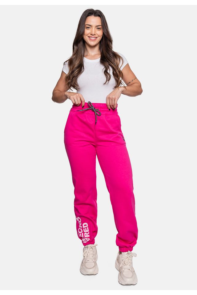 Calca-Ecko-Moletom-Feminina-Rosa-Pink-Flash Calca-Ecko-Moletom-Feminina-Rosa-Pink-Flash