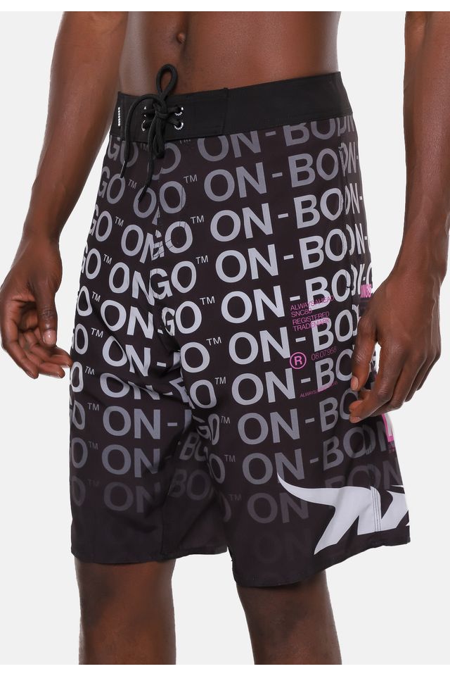 Boardshort-Onbongo-Ahead-Preto-Cinza Boardshort-Onbongo-Ahead-Preto-Cinza