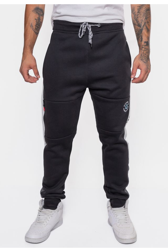 Calca-Onbongo-Moletom-Preta Calca-Onbongo-Moletom-Preta