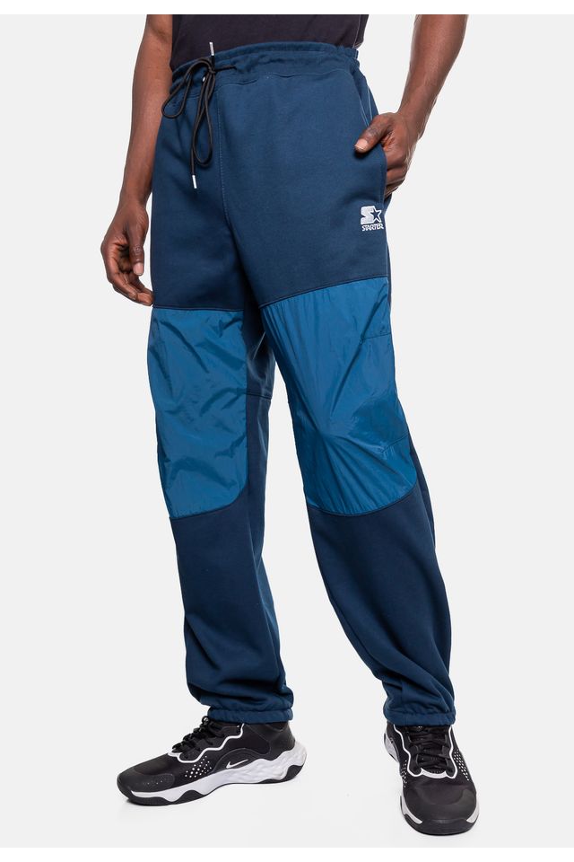 Calca-Starter-Moletom-Oversized-Azul-Marinho