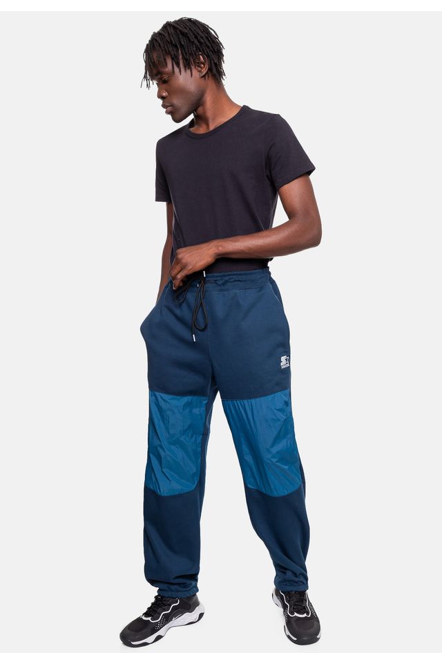 Calca-Starter-Moletom-Oversized-Azul-Marinho