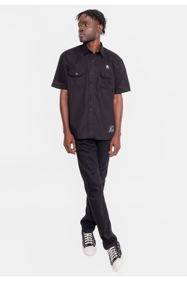 Camisa-Starter-Logo-Seal-Preta