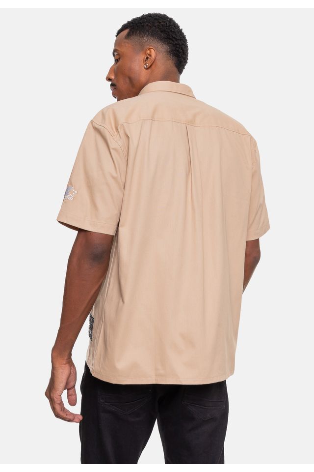 Camisa-Starter-Masculina-Label-ST-Bege