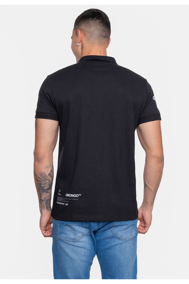 Camisa-Polo-Onbongo-Piquet-Masculina-Sign-Preta