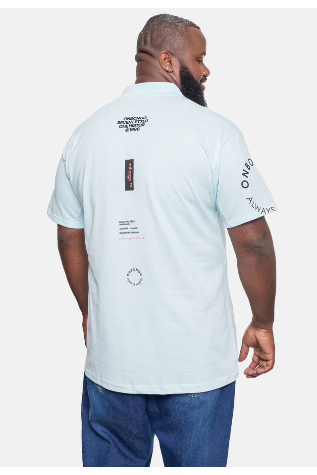 Camisa-Polo-Onbongo-Piquet-Plus-Size-Masculina-Azul