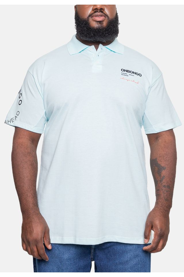 Camisa-Polo-Onbongo-Piquet-Plus-Size-Masculina-Azul