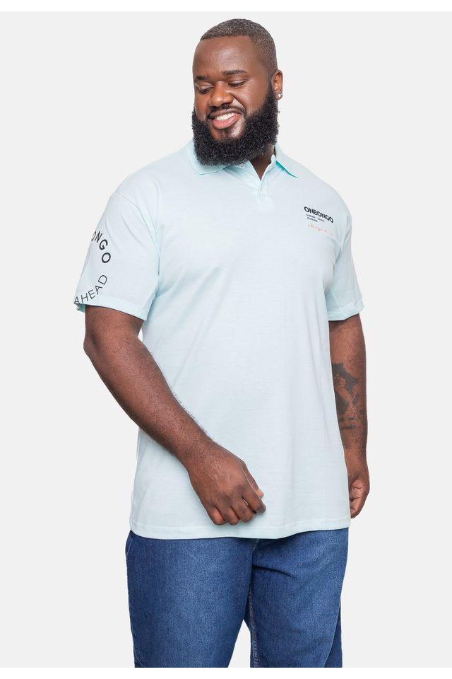Camisa-Polo-Onbongo-Piquet-Plus-Size-Masculina-Azul