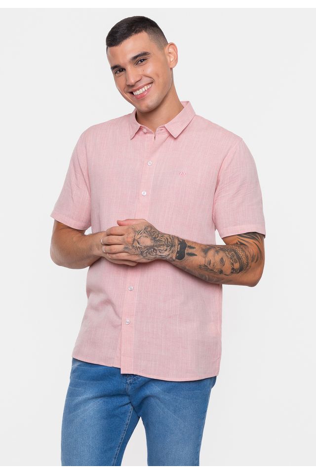 Camisa-HD-Linho-Color-Coral