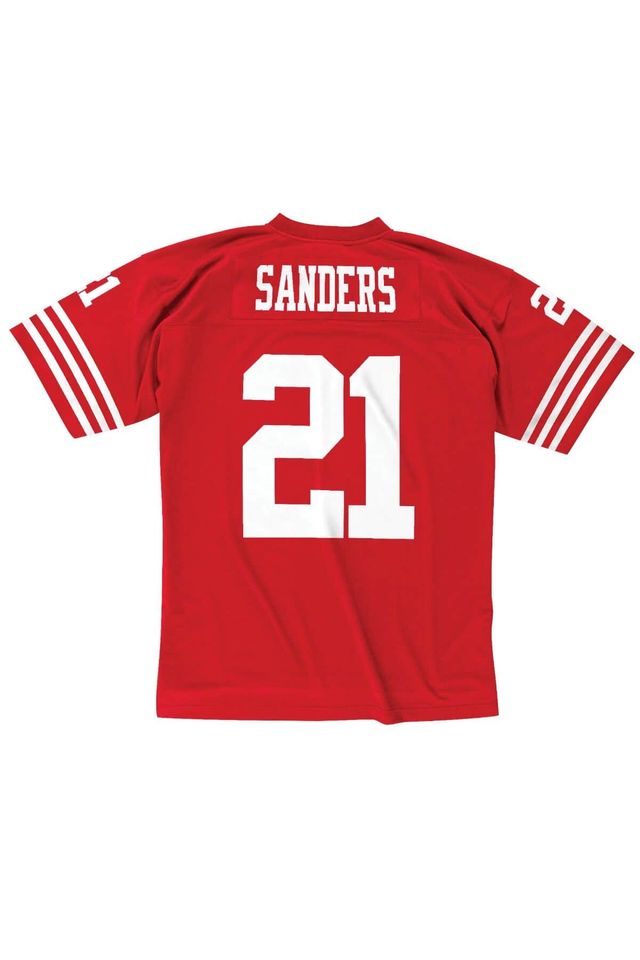 Camisa-Mitchell---Ness-NFL-Legacy-Jersey-San-Francisco-49ers-1994-Deion-Sanders-Vermelha