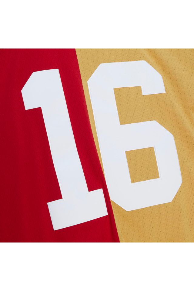 Camisa-Mitchell---Ness-NFL-Split-Legacy-San-Francisco-49ers-1990-Joe-Montana-Vermelha