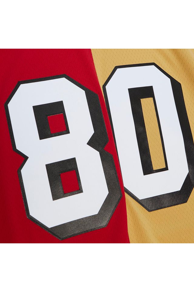 Camisa-Mitchell---Ness-NFL-Split-Legacy-San-Francisco-49ers-1994-Jerry-Rice-Vermelha