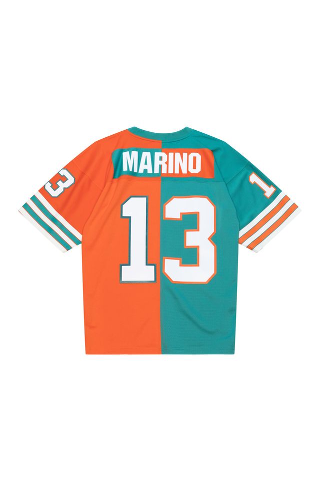 Camisa-Mitchell---Ness-NFL-Legacy-Miami-Dolphins-1984-Dan-Marino-Laranja